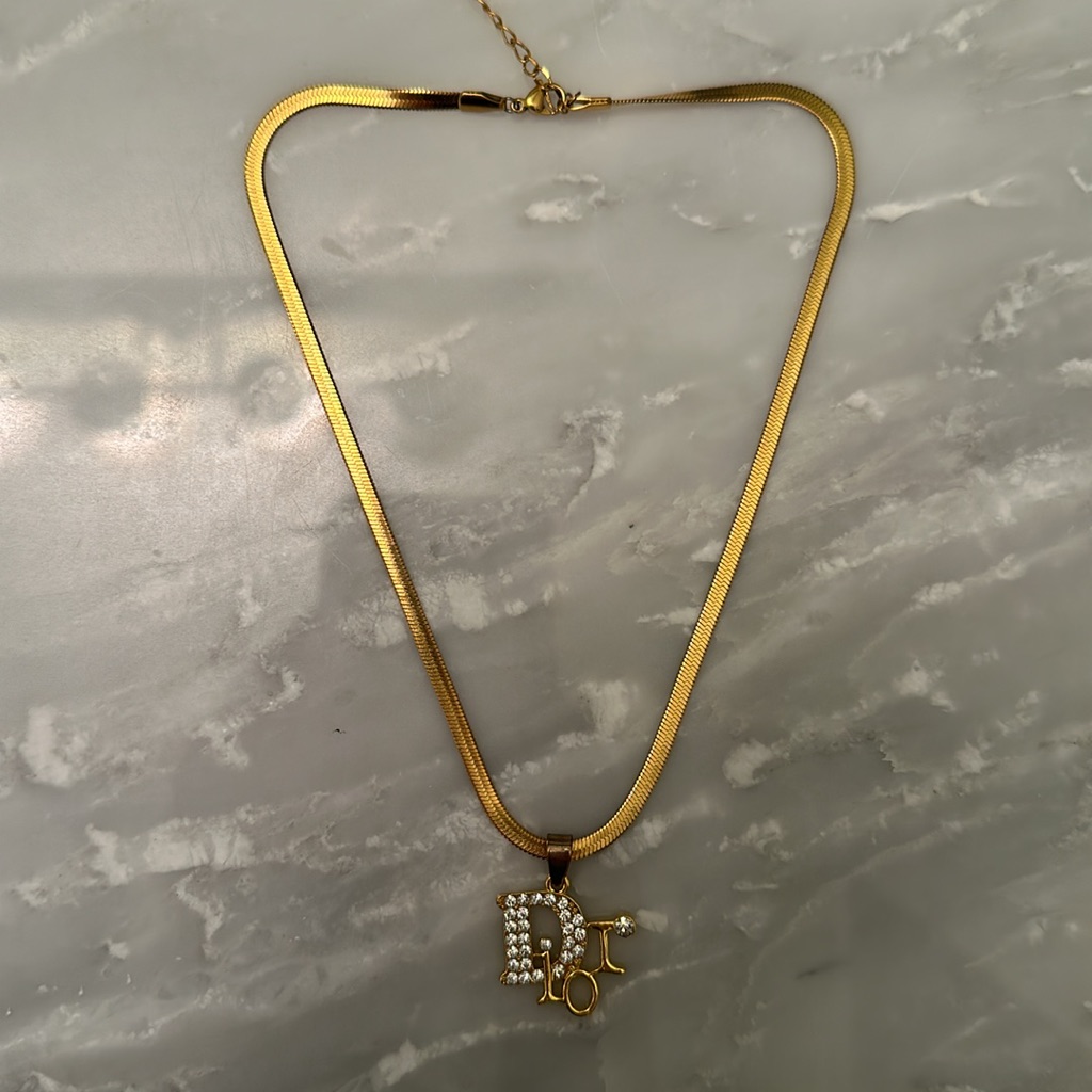Costume Gold Jewelry With Diamond Gems